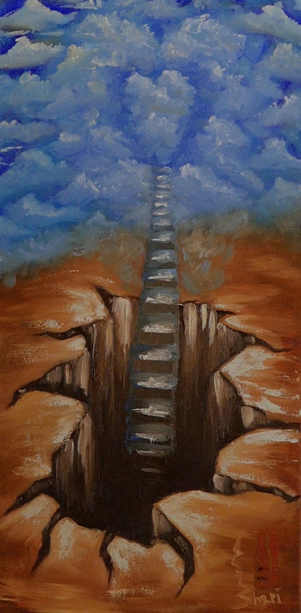 Path of Eternity, Stairs to Heaven, Deep Hole, Black Hole