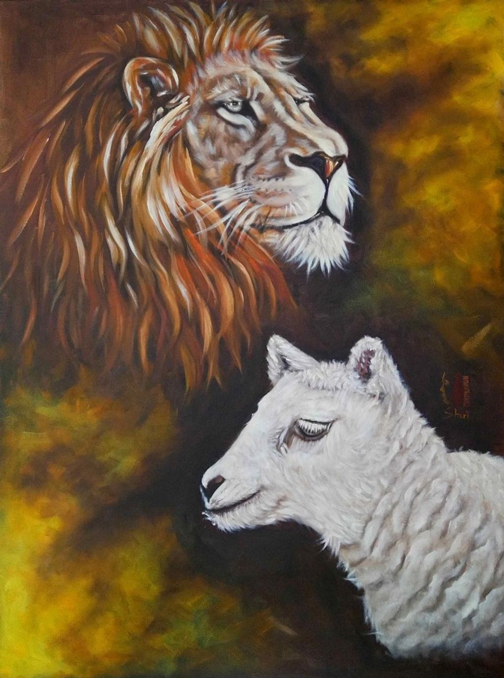 lion, lamb, sheep, judo spirit, God, Jesus, power, spirit, love, holy spirit, holly,