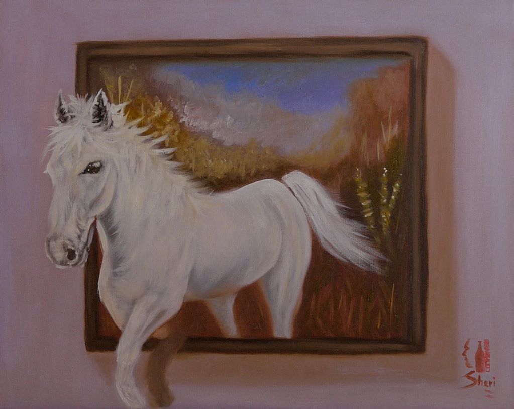 White Horse, Out of Frame, Freedom, Change, Break through