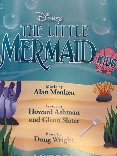 Poster for Disney's The Little Mermaid Kids.