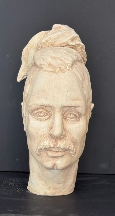 "Niko" from Florence, Italy workshop. Plaster cast Portrait

Artist: Dana McCullough