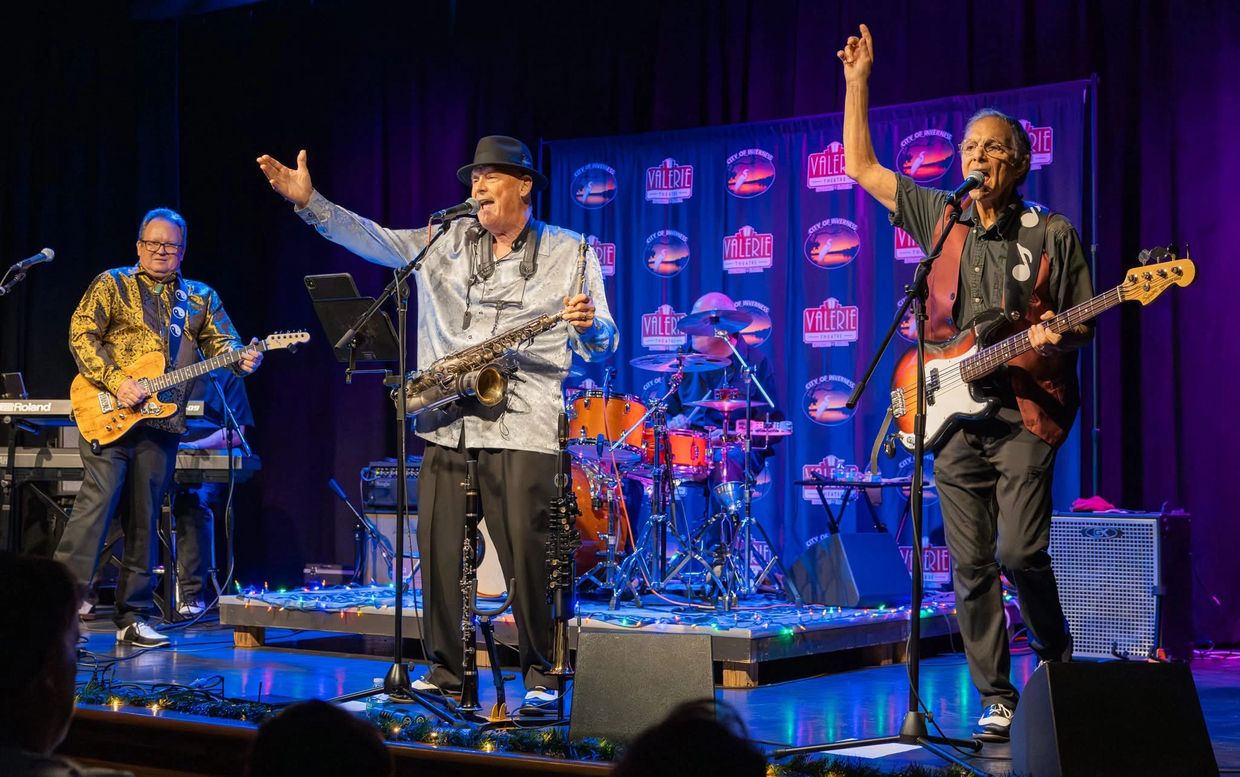 Blues Prescription band on stage