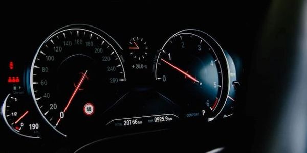 vehicle tach and speedometer