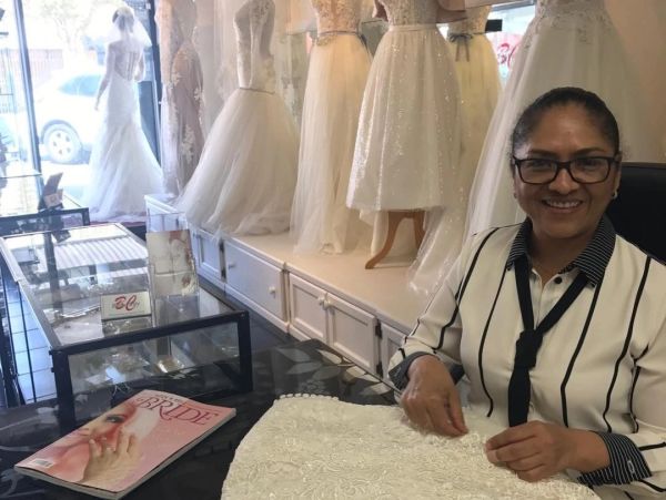 formal dresses san fernando valley Custom Wedding in BDAY40