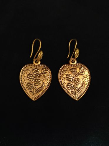 Antique Edwardian upcycled ladies watch fob earrings.
Available on Etsy 