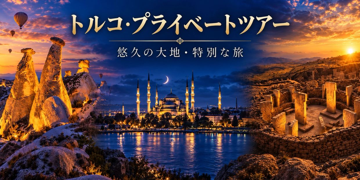 トルコの自然と歴史の特別な旅の案内。