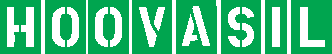 Stylized text spelling 'HOOVASIL' in bold green letters.