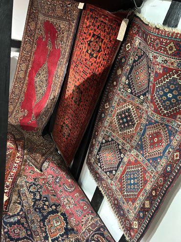Persian rugs.