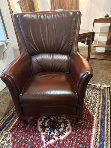 Vintage Leather armchair. Perfect condition. £895