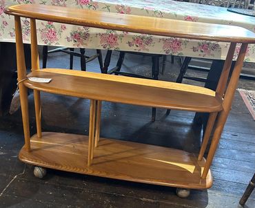 Vintage Ercol Baby Giraffe Trolley / Bookcase. £320