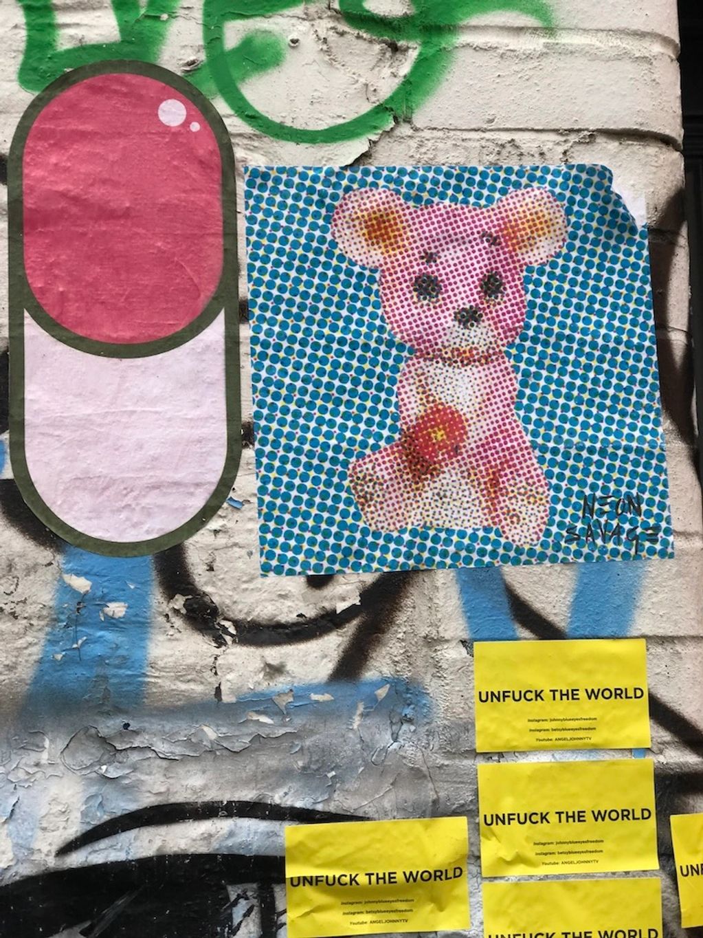 street art on Brick Lane, Whitechapel, London