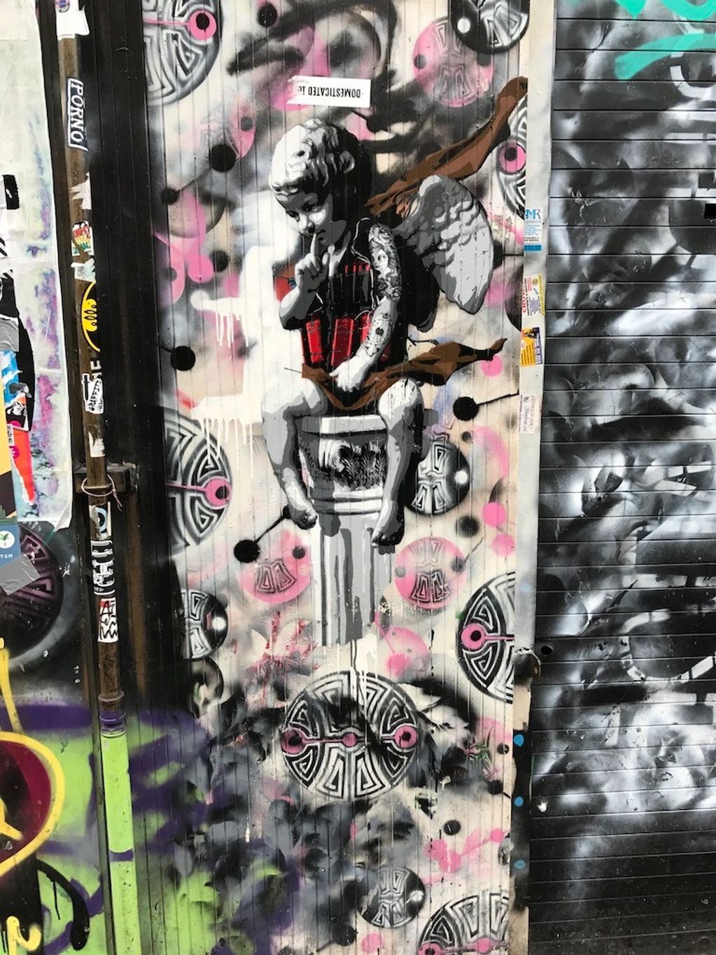 street art on Brick Lane, Whitechapel, London