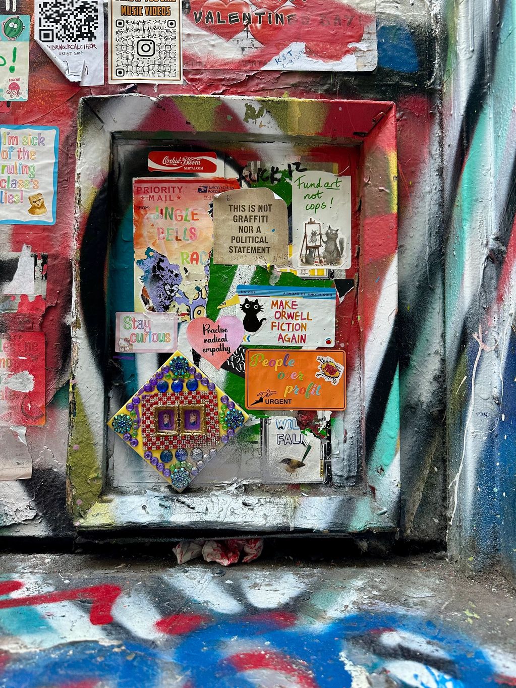 Street Art, Hosier Ln 
Melbourne, CBD