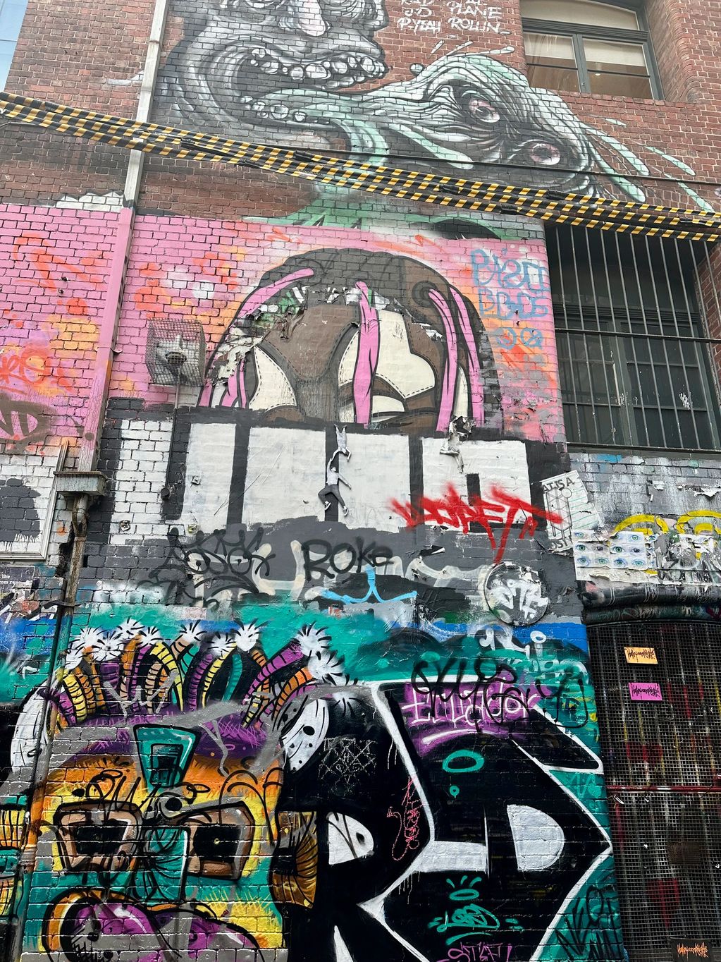 Street Art, Hosier Ln 
Melbourne, CBD