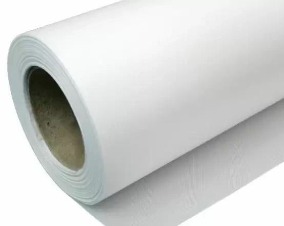 16oz Rip Stop White Vinyl by the yard