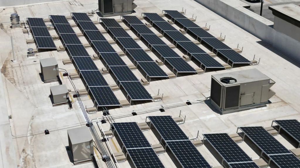 Commercial Solar Cleaning for Schools, Warehouses & Retail Stores