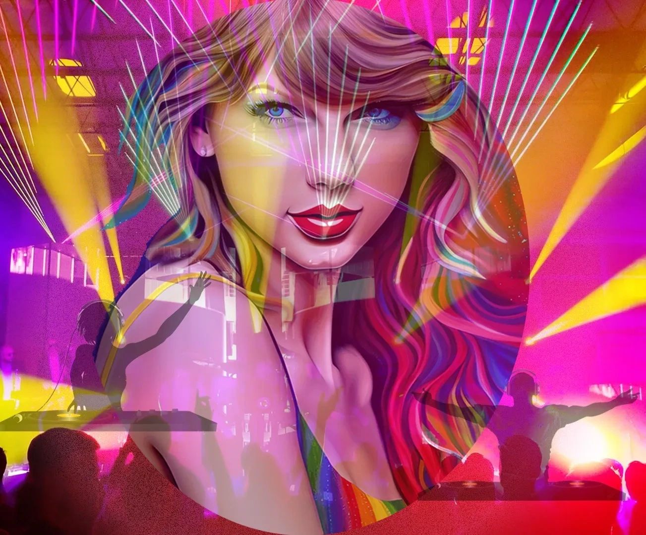 Taylor Swift T Shirt Store Laser Show Apparel