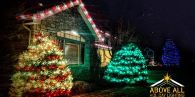 Christmas Lights in Greenwood Vlg
Luxury Colorado Real Estate 
3035788177 Above All Holiday Lighting