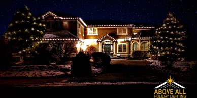 Highlands Ranch Colorado 
Professional Christmas Lights 3035788177 Above All Holiday Lighting 
