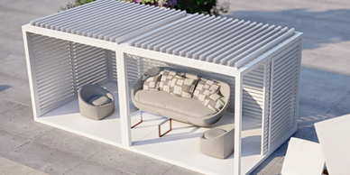 Automatic Louvered Pergola