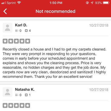 Yelp reviews 