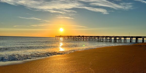 Sunrise at Flagler Beach