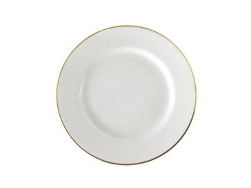Gold rimmed plate