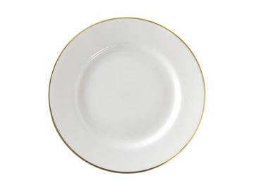 Gold rimmed plate