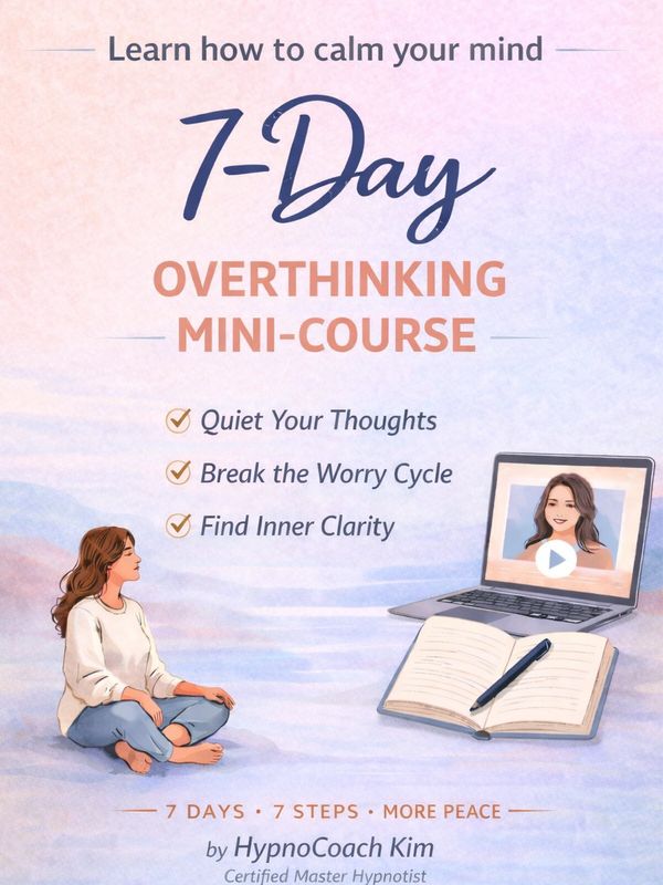 7-day overthinking mini-course to calm your mind and find inner clarity.