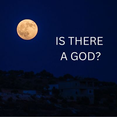 Is there a god banner with moon and dark background 