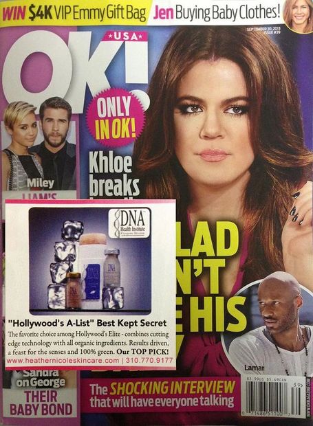 Heather Nicole Skincare in OK! Magazine