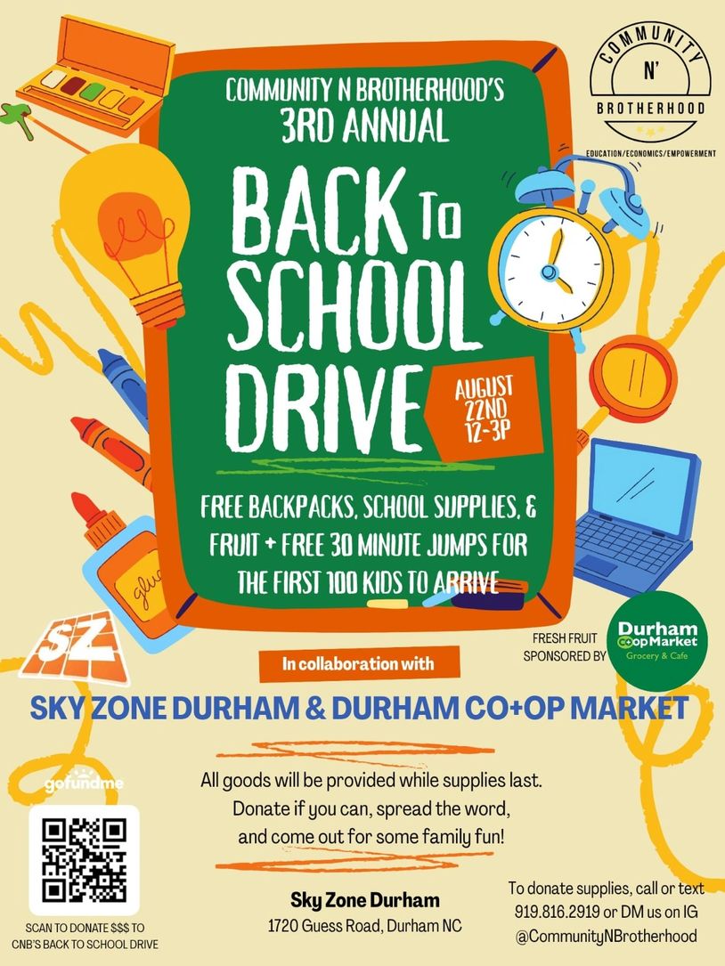 CNB 3rd Annual Back to School Drive giveaway 2026