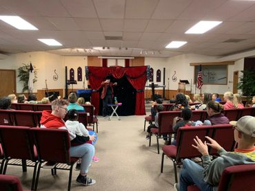 magic show at a church
