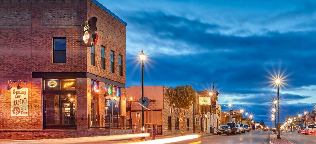 Watford City North Dakota photo of main street