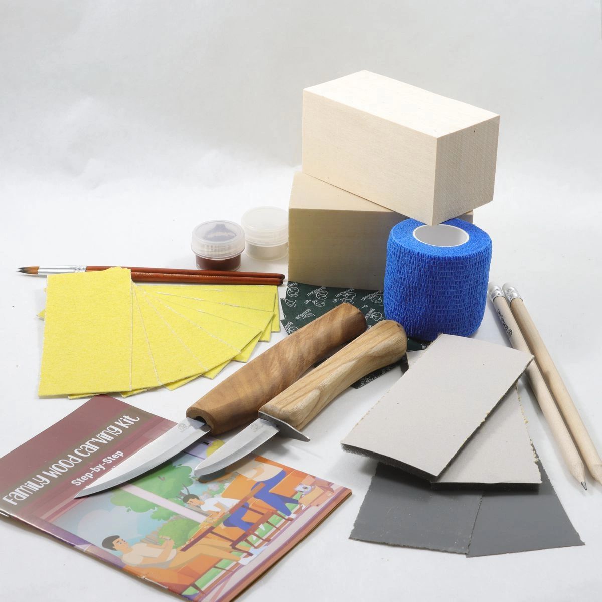 Family Fun Woodcarving Kit 49DIY09