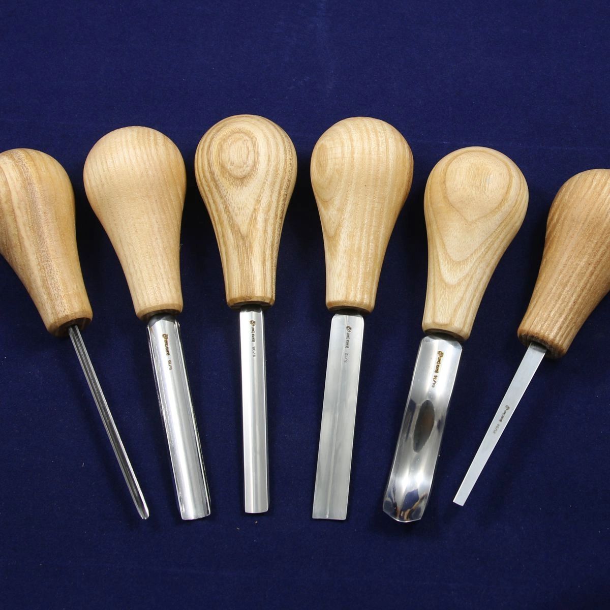 BeaverCraft 6 Piece Palm Gouge Set 49-SC05