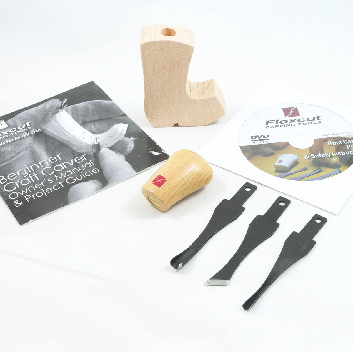 Beginners 3 Blade Craft Carvers Set