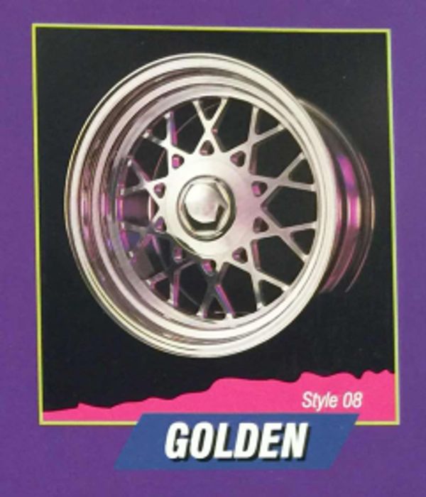Golden Wheels, Custom Wheels, Retro Wheels Multi Spoke Wheels, Multi Spoke Wheel, Colorado Custom