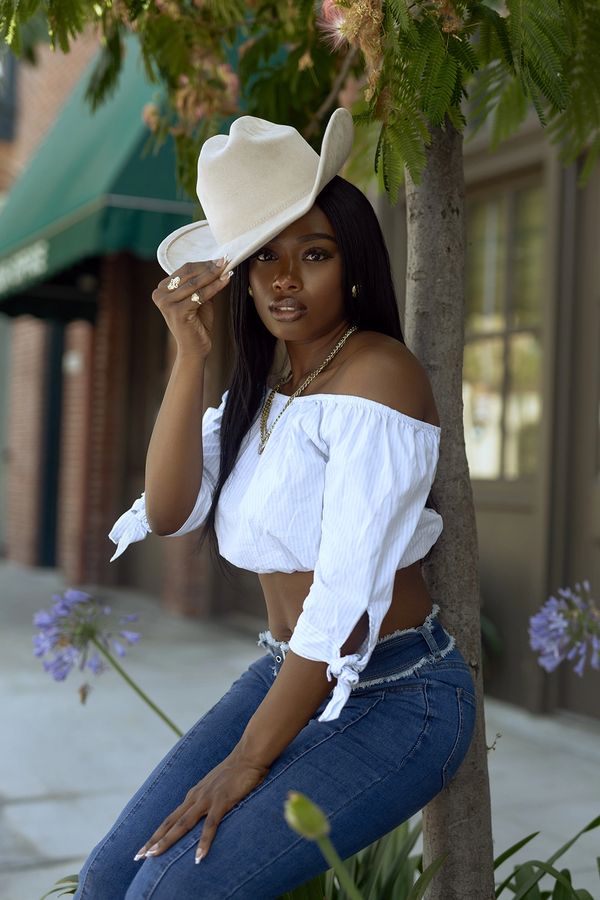 Model portfolio portrait photography in Los Angeles, California. Professional portrait photographer.