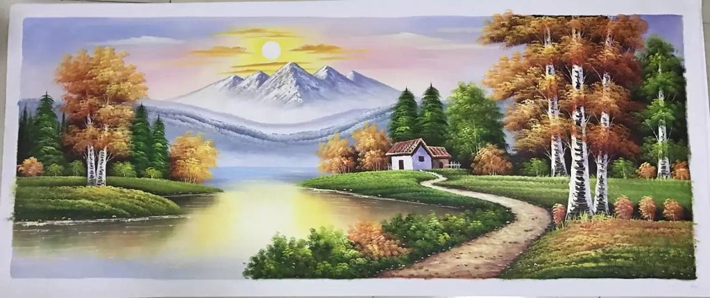 Sunrise-Landscape Original Painting