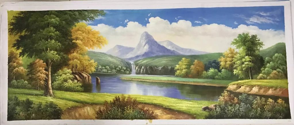 God Gift-Landscape Original Painting