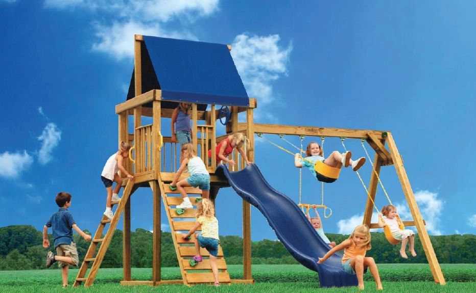 Different Types and Benefits of Playground Slides and Swing Set