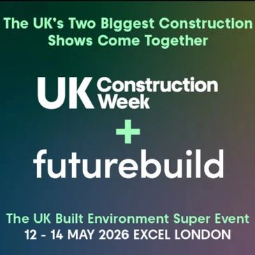 Announcement of UK's two biggest construction shows joining as one event in May 2026.