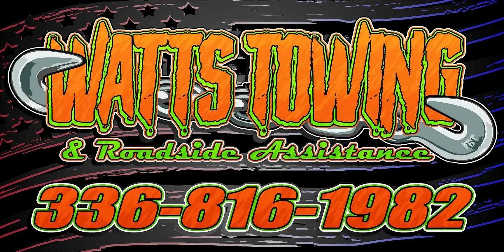 WATTS TOWING & ROADSIDE ASSISTANCE logo