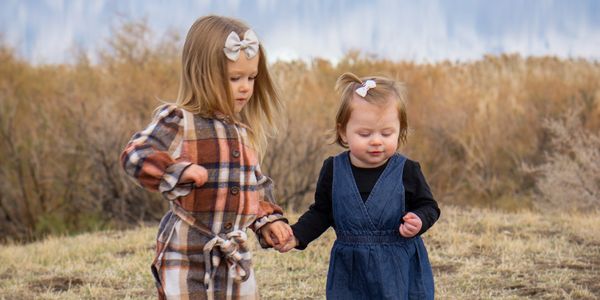 Image of my daughters who are my inspiration for this agency.