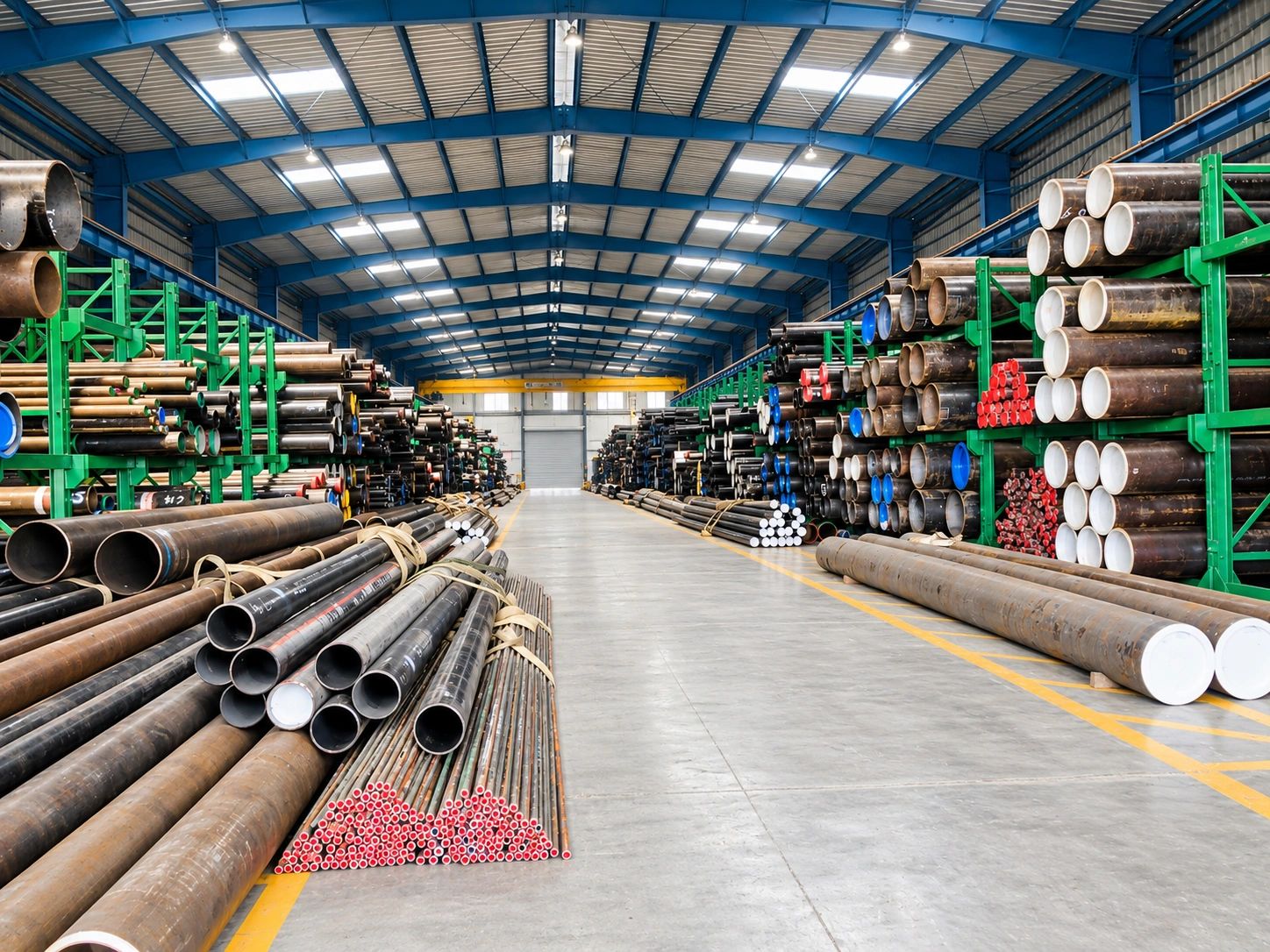 Steel Pipes Warehouse in Mumbai India | Alliance Pipes & Fittings Steel Pipe Stockist and supplier