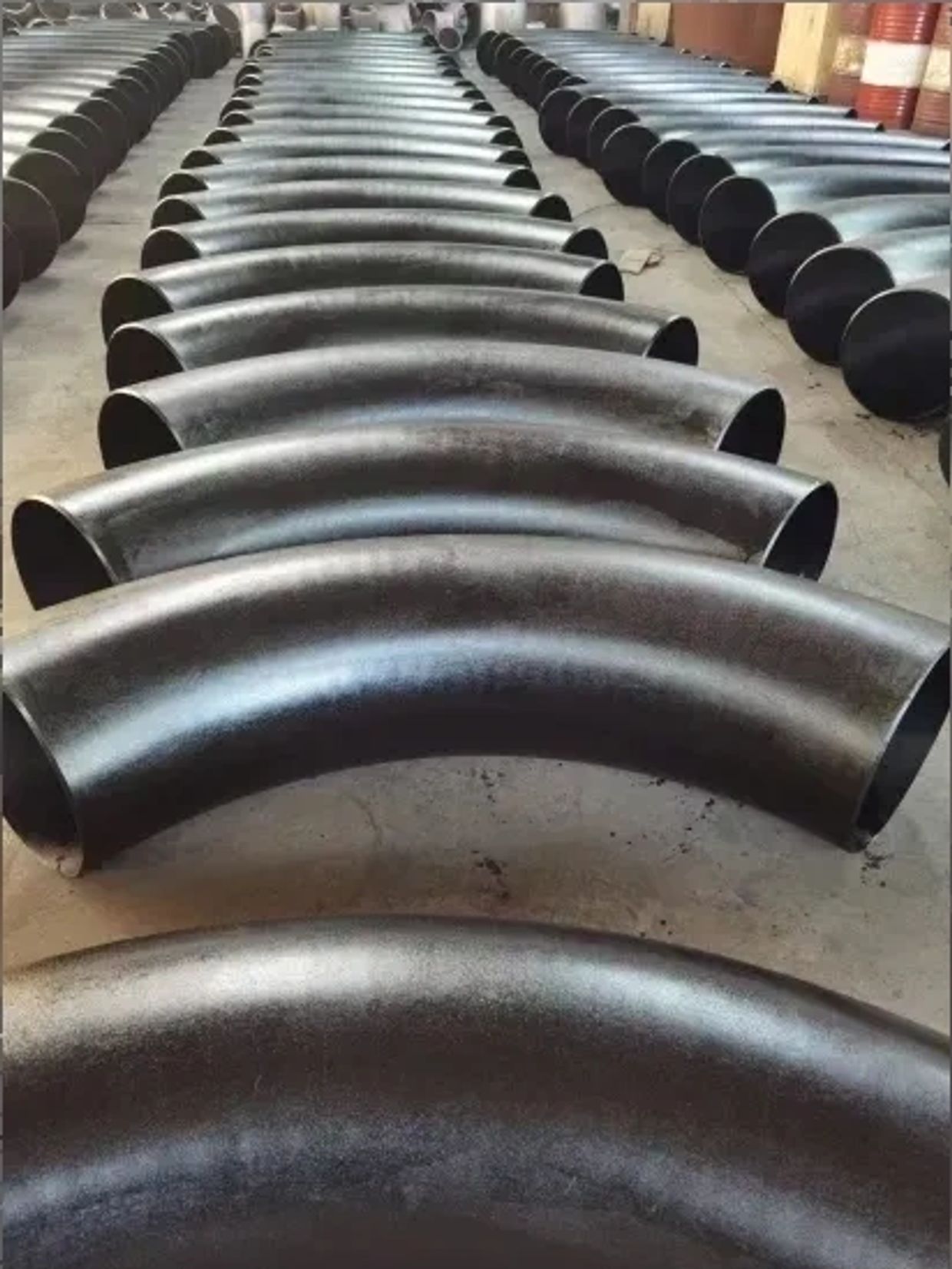 Steel BW 90 Degree 45 Degree 3D 5D Pipe Bends Pipe Elbows ASME B 16.9 ASTM A ASME SA 234 Gr. WPB