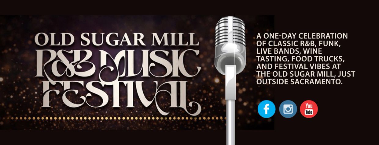Old Sugar Mill R&amp;B Music Festival with live bands, food trucks, and wine tasting.