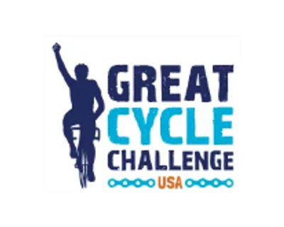 Logo of Great Cycle Challenge USA.