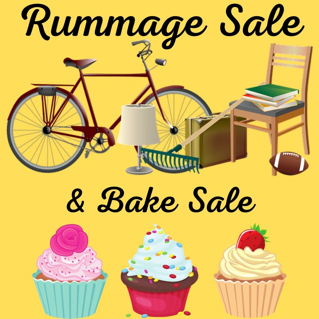 rummage and bake sale clipart